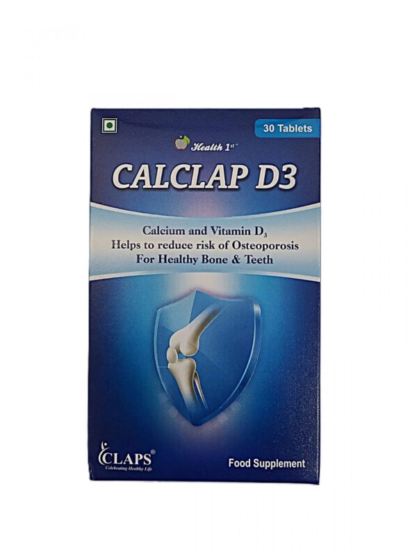 CALCLAP D3 TABLETS 30’S