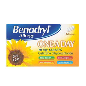 Benadryl Allergy One A Day 10mg Tablets 14s