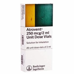ATROVENT 250MCG ML UNIT DOSE VIALS 20`S