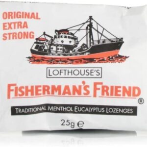 Fishermans Friend Original Extra Strong Lozenges 25g – No Added Sugar