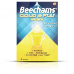 Beechams Flu Plus Hot  Lemon Sachets 10s