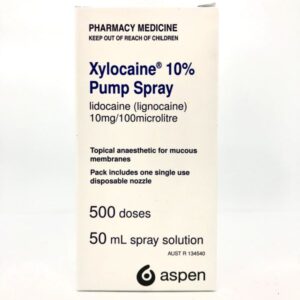 XYLOCAINE PUMP SPRAY 10% 50ML